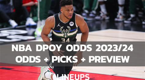 nba dpoy odds|2022 nba dpoy odds.